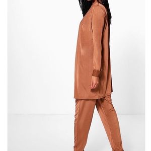 Slinky Tapered Trouser and Duster Co-ord